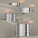 Sonorous steamer 316 stainless steel fish steamer double-layer steamer long timer smart home large capacity multi-functional oval 316 steamer free five-piece set 2 layers 37cm