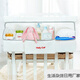 Baby bedside hanging bag diaper storage bag storage bag ready stock dark gray