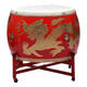 Shendu Tangyun Cowhide Drum Big Drum Power Gong Drum Dance Dragon Drum Drum Yangko Drum для взрослых детей барабан китайский красный барабан 24-дюймовый барабан драконов + барабан + барабанная палка Трехцветный квадратный шарф