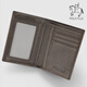 Cobia Paul Men's Wallet Genuine Leather Short Business Casual High-end Soft Leather Wallet Birthday Gift for Husband, Dad and Boyfriend Brown Boutique Gift Box