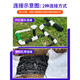 Plastic blind ditch pipe tunnel garden permeability drainage courtyard greening lawn sewage filtration road railway underground ditch pipe