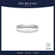 DE BEERS Wide Court Platinum Ring Couple Ring 3mm Platinum Ring Wedding Ring 3mm 55