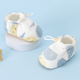 Chaussures et chaussettes Lubei Mengdou pour nourrissons au printemps et à l'automne Summer pour hommes et femmes enfants semelles molles intérieures chaussures pour les tout-petits respirant et non-glissement et empêchent la protection des pieds chaussures de lapin 11 longueur intérieure 10,5 cm recommandés 0-6 mois