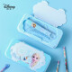 Disney Disney Stationery Box Frozen 2024 New Children's Girls Automatic Multi-Function Pencil Box Girls Elementary School Princess Elsa Ice Blue/Three-Layer Stationery Box