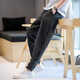 Kurashi Ichiki Kazuki Kuraishi Marca de moda Pantalones de lino con rayas de lujo Men 2025 Summer Fino Seda Pantalones Cortados Pantalones Harem Casales pantalones Men White M
