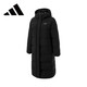 
Adidas (adidas) winter women's hooded long duck down sports and casual down jacket size M