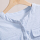 
Cypress Striped Shirt 2025 Autumn New Women's Fashion Commuter Simple Slim Round Neck Casual Top