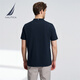 
NAUTICA [Single-piece direct drop] Men's spring and summer new cotton skin-friendly soft Henry neck short-sleeved POLO shirt KO4121 KO4121 Navy 4NV M