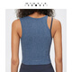 Partikel Mania Air Sport Sport Dessous Sun Protection UPF50 Outdoor Yoga Fitness Weste BR067 BR067-695-Gray Blue Denim Tipp Vorverkauf S