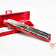 
Tongbao Youth 24-hole polyphonic harmonica C tune. Adults and children students beginners come with digital phonetic symbols 6624Q C tune - recommended for beginners - brought with digital phonetic symbols