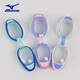 Mizuno (MIZUNO) lunettes de natation pour enfants pour hommes et femmes, imperméables et antibuée, lunettes de natation à grande monture, souples et non rigides, joli équipement de plongée E2070 jaune