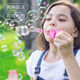 Benben Bebe Cartoon Children's Mini Bubble Stick Blowing Bubble Toy Girl's Small Handheld Bubble Stick Replenishment Concentrated Water 10 Bubble Sticks + 10 Packs of Bubble Sticks
