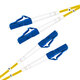 Chen Feiyang Telecom Grad Faser-Optik-Jumper SC/FC/ST/LC Single-Mode-Single-Mode-Doppel-Kern-Halogenfaser-Faser-Optik-LC-LC (Single-Mode-Doppel-Core) 50 Meter