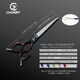 Chongyuan Chonry Chongyuan CY pet grooming scissors colorful aluminum alloy ultra-light small curved scissors 6.5 inches N650Q cute series entry small curved 6.5 inches color N650Q