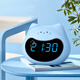 Zhong Xiaobai Voice Alarm Clock Smart 2025 New Student-Specific Wake-up Artifact Children's Large Volume Electronic Clock Desktop Sunny Blue Kitten Smart Alarm Clock - Upgraded Plug-in Model