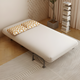 Canapé-lit à double usage pliable simple salon tissu bureau déjeuner pause simple chambre détachable bleu clair [65 * 190cm] [Tissu pliant canapé-lit]