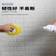 CLCEY transparent tape express packaging sealing tape large roll sealing tape paper beige width 45 beige width 55 thickness 2.0 length 12048 rolls