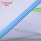 Bailiven F4855 blue zipper bag (10 packs) B5 storage bag EVA grid waterproof bag pen bag file information bag work bag stationery bag