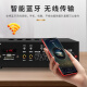 纽曼（Newmine）R106吸顶音响套装蓝牙定压功放机公共广播家用客厅商用会议店铺背景喇叭嵌入式隐藏吊顶音箱一拖六