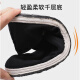 Osejia old Beijing cloth shoes men's handmade thousand-layer cloth shoes soft sole driving authentic traditional men's old Beijing cloth shoes cotton shoes wear-resistant black rubber sole 41