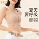 361 Sports Bra Shockproof High Intensity Running Sports Fitness Yoga Bra Fitness Anti-Sagging Vest Women's One-Cup Spring Peach Color 320 (One-Cup) XL