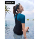 Speedo swimsuit women's one-piece flat angle conservative sun protection electrical matrix 3.0 black mark belly-covering and slimming hot spring swimsuit 8-13962 triangle style 32