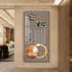 
Yaoshijia paintings, warm home entrance decoration paintings, corridors and murals, new Chinese style, good meanings, hanging paintings opposite the door T13554 50*100cm (recommended wall width 70-80cm) Crystal porcelain aluminum alloy black frame