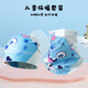 
Hanqi autumn and winter children's hat neck cover set for men and women windproof and cold plus velvet scarf neck protection baby 7-15 years old warm cover EM12035 fun cartoon