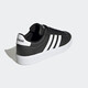 Adidas Neo Herrenschuhe 2025 Sommer neuer dreistreifen weiße Schuhe leichte Freizeitschuhe Low Top Sports Schuhe Student Board GW9196 Schwarz/Weiß 44 (270 mm)