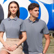Polo shirt short-sleeved custom printing logo printing company work clothes work clothes school uniform top summer advertising cultural shirt gray 698 2XL <140-155Jin[Jin equals 0.5 kg]>