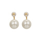 Fellala Impression Paris Shijia Pearl Earrings Light Luxurious Temperament Earrings Women's Earrings Holiday Birthday Gift Box Same Style in the Shopping Mall