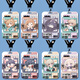 
The spell return to the Q version of Wujo Yuuki, the student campus card set, bus subway card work permit, b16787 Yuuki, the campus card set + long lanyard