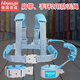 
HAPAGE German children's anti-lost traction rope baby anti-lost bracelet children's anti-lost rope baby slip artifact Mint blue 1.5 meters [Induction lock]