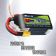 Boss P7 Crossing Machine Batterie 150c 4s 6s 1300/1400/1550MAH Modellflugzeug Lithiumbatterie Rennsport 4S 1050mAh 150c XT60 Kopf (eins)