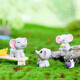 Ge lun niedliche Rucksack kleine Schaffiguren Micro Landscape Desktop Dekoration kleine Ornamente Trendy Toy Animal Blind Box Geschenke Little Daixiang Set 6