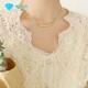 Xinheming's necklace to cover thyroid scars, DANKA, is an adjustable short neck chain that does not fade after surgery, a scar-covering clavicle chain