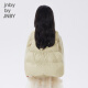 jnby by JNBY江南布衣童装秋冬女童轻薄羽绒马甲A型下摆羽绒服儿童1N9C13601 123乳白色（批次1） 160 cm
