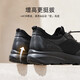 Camel (CAMEL) breathable mesh cowhide fast wear business sports leather shoes men G14S220621 black 43