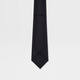 Zegna accessories black mulberry silk tie black
