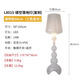 Zhongshuai Italian designer living room hollow floor lamp ins style bedroom model room modern creative art dimming lamp floor lamp - white - touch switch remote control