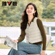 Yalu Down Vest Liner 2025 Autumn and Winter New Thin, Warm and Fashionable V-neck Silhouette Slim Women's Vest