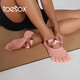 Toesox Yoga Socks Professional Fitness Pilates Socks Dance Non-slip Breathable Cross Toe Socks Ivy Series Celestite Blue S (size 34~38)