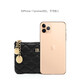 HR Helena Coin Wallet 2024 Neue Mode Clutch Vielseitige lässige Diamant -Reißverschluss Brieftasche Frauen trendy Schwarz.
