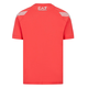 Emporio Armani EA7 Classic Letters Logo Print Männer lässige Kurzarm T-Shirt 3RPT03-231PJ3BZ1480 Orange Pink S