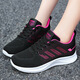 Hongxing brand broken-size women's shoes 2025 sports shoes casual soft sole women's summer soft sole mesh breathable non-slip mother's shoes g-h831 black 38
