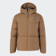 Adidas Down Jacket Men's 2024 Autumn and Winter New Sportswear Fashionable Warm Caplaed Men's Casual Chaqueta Jv6189 Desert Brown S
