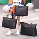 Yilang short-distance travel bag Oxford cloth handbag high-end luggage bag travel bag large capacity duffel bag Black T06