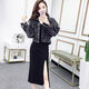 
Xiaoyan denim jacket for women short slim fit and slim women's new trendy jacket top loose denim clothes 9901# embroidered style [Blue] XL [Suggested 131-145Jin [Jin equals 0.5 kg]]