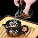 Chu Wu Kung Fu tea set, home office reception teapot, high-end ceramic Xishi pot, tea cup, complete gift box