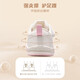 Shepherd Boys Toddlers Spring and Automne Chaussures pour enfants pour garçons Soft Soft Soled Pain Chaussures en cuir Nouilles bébé Chaussures minces crépuscules Gris 22